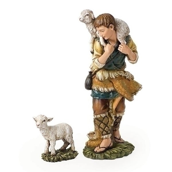 Shepherd Boy with Lamb Set for Nativities