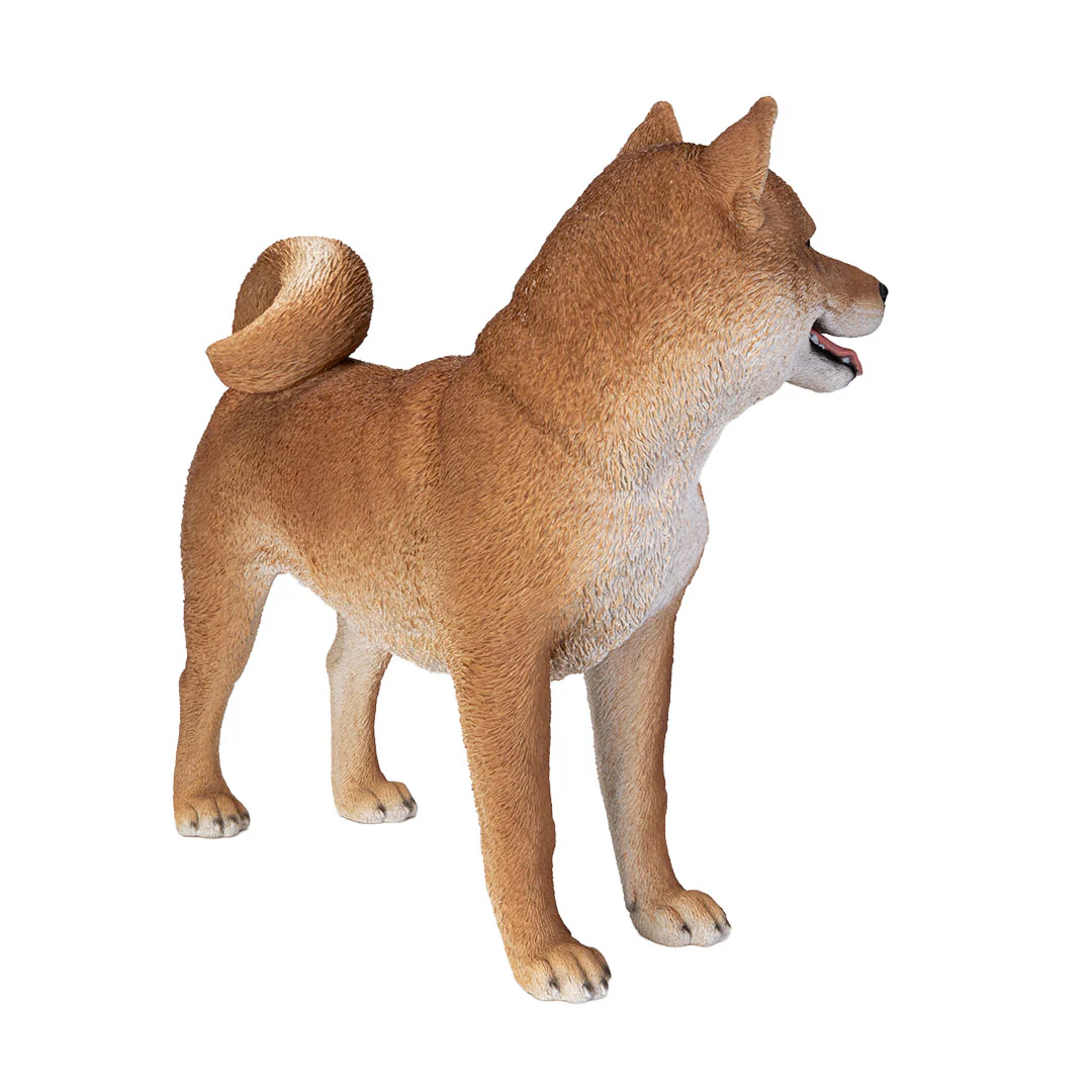 Shiba Inu Life-Like Dog Statue - Image 5