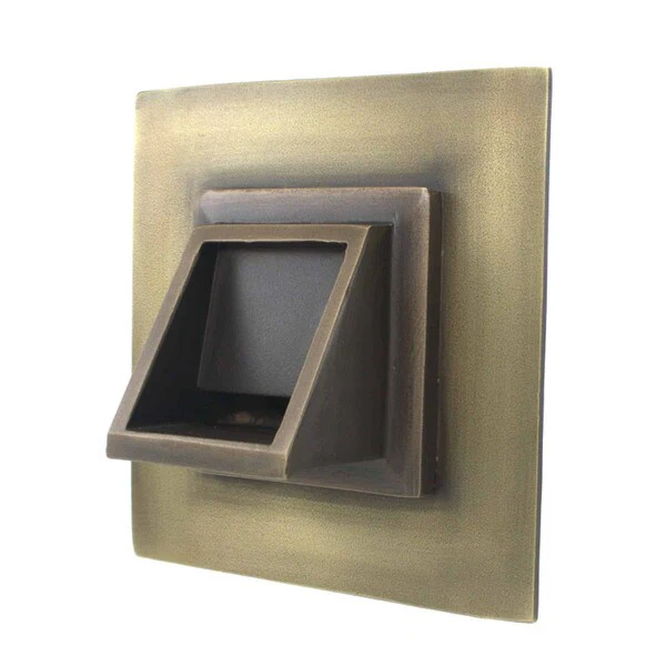 Short Square Scupper with Square Backplate
