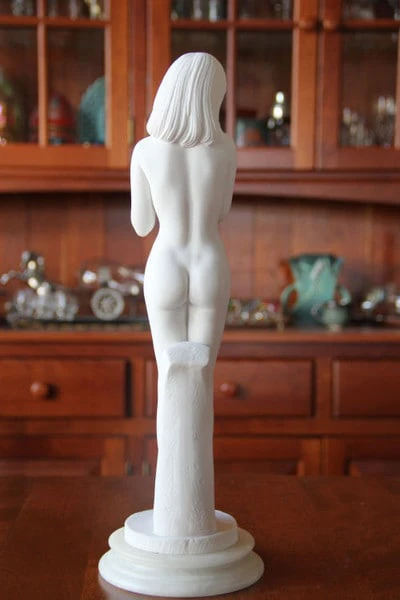 Shy Portrait of Female Nude Sculpture - Image 3