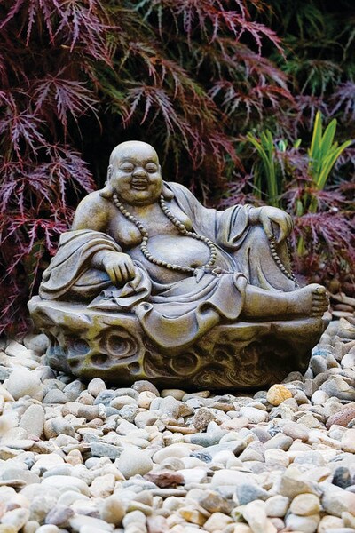 Hotei God of Contentment & Happiness Statue - Image 3