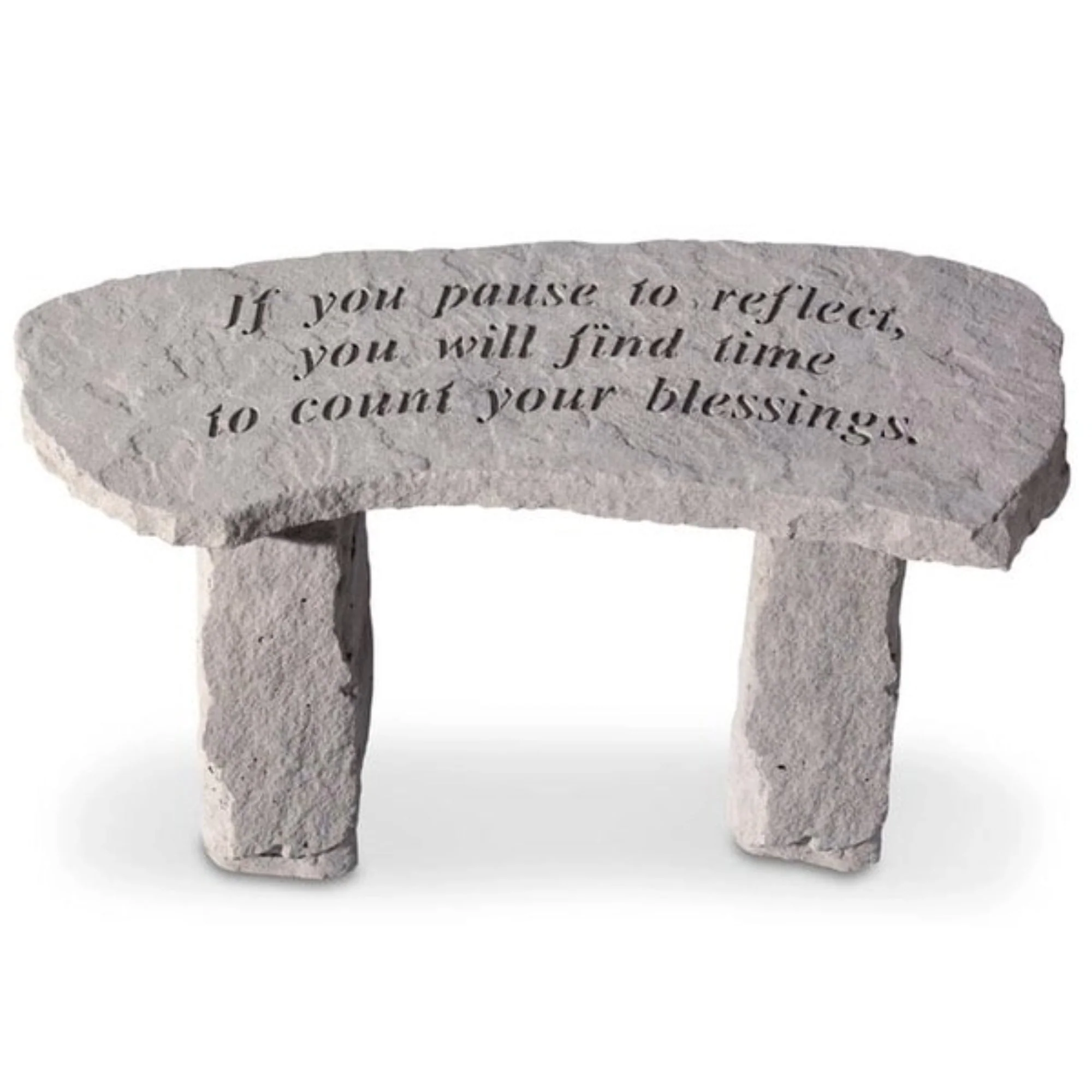 Small Bench - If You Pause To Reflect...