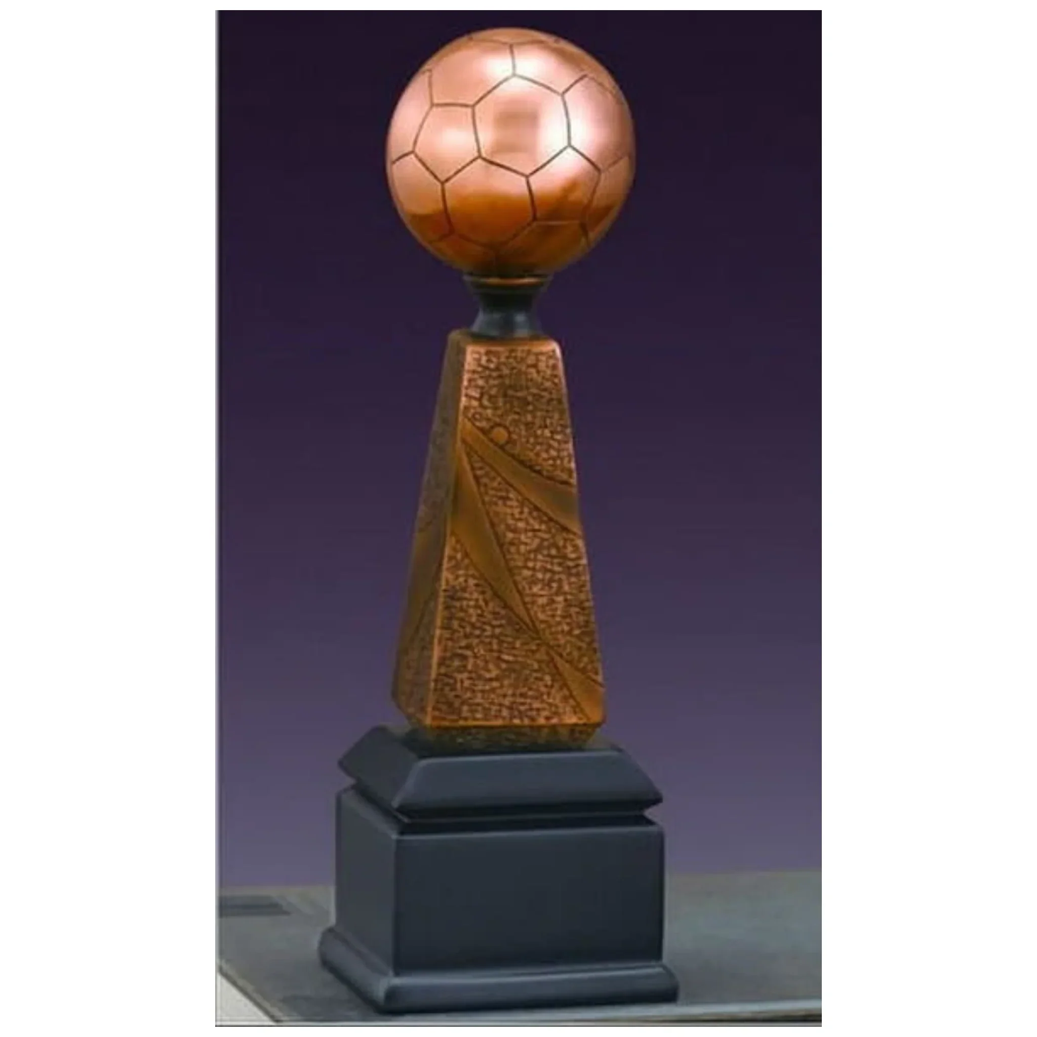 Soccer Ball Trophy Sculpture 10.5" High