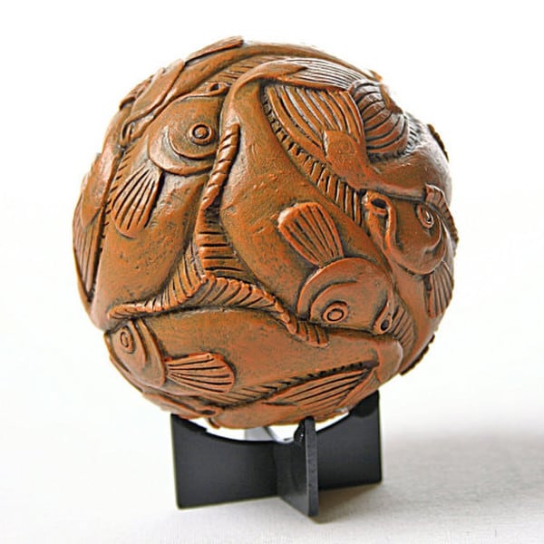 Sphere Fish Tessellation By Escher - Image 2
