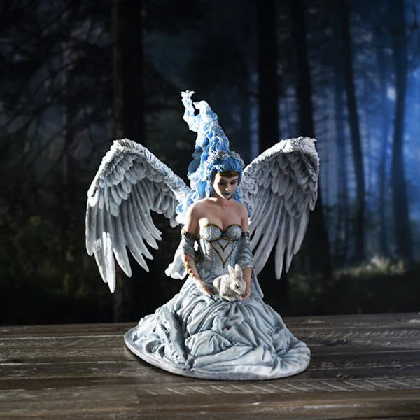 Spirit of Winter Fantasy Fairy Figurine - Image 6