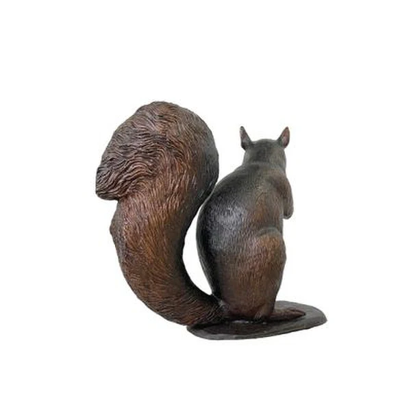 Squirrel with Nut Bronze Statue - Image 4