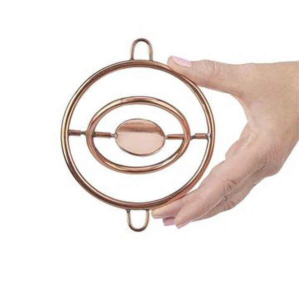 Stellar Copper Rain Chains Downspout 102" Long - Image 4
