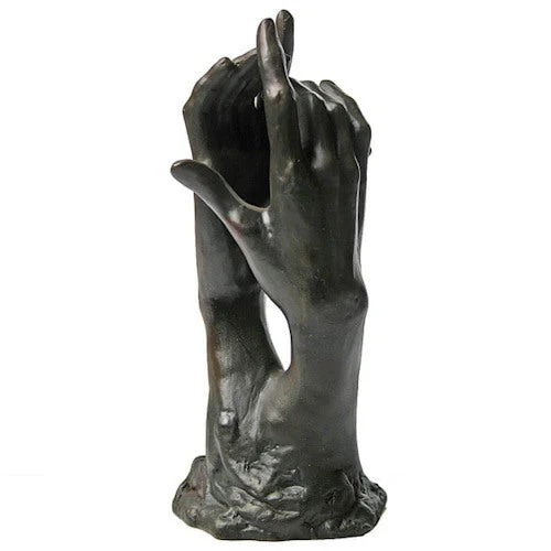 Study For The Secret Clasping Hands Statue by Rodin