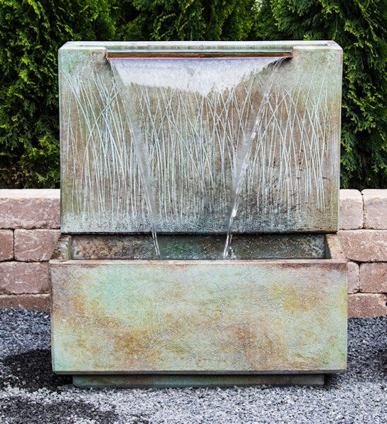 Summer Breeze Wall Fountain with Light - Image 3