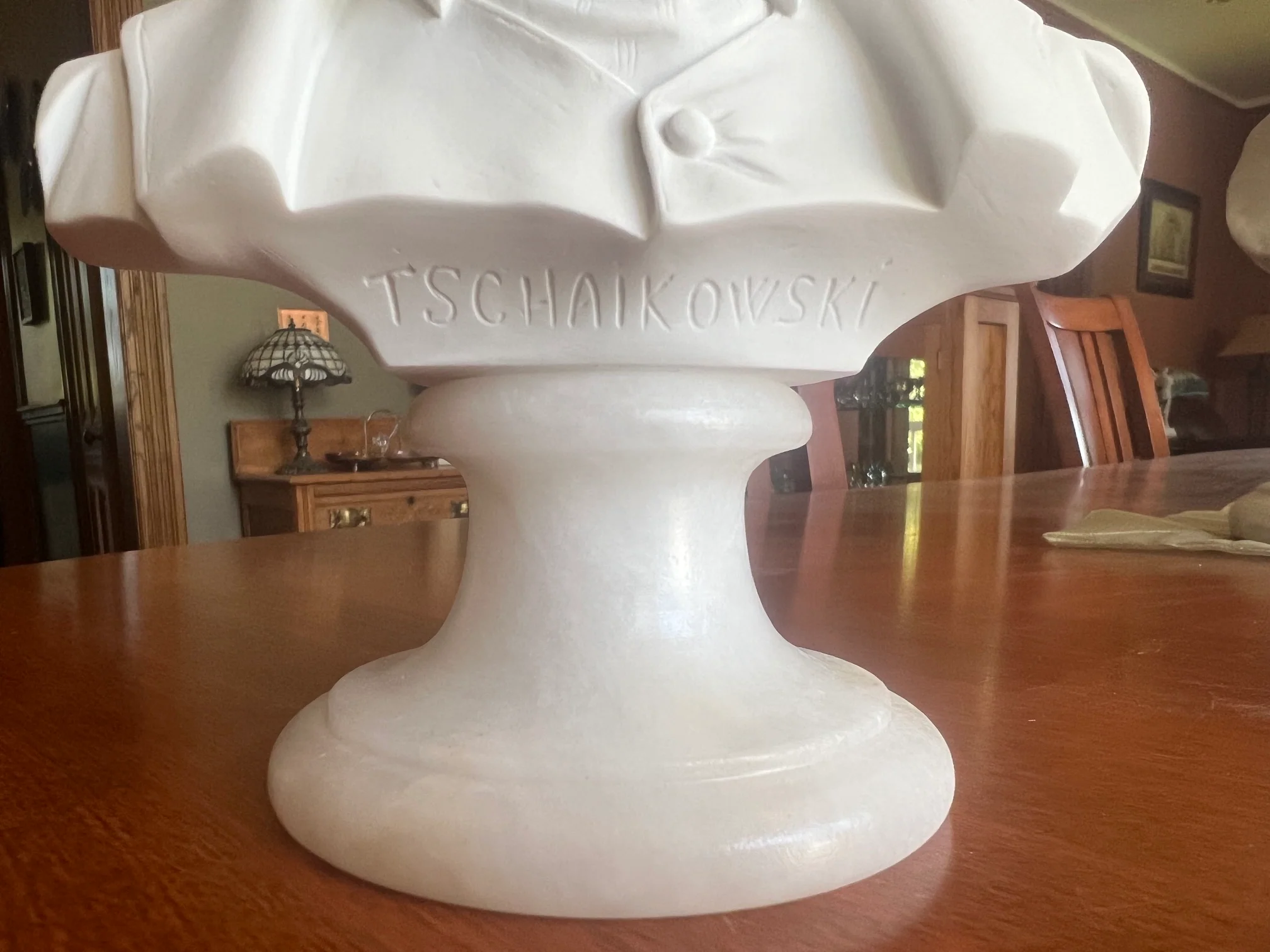 Tchaikovsky Peter Ilyich Bust 9.25"H Statue - Image 10