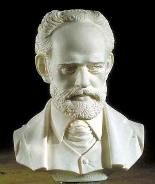 Tchaikovsky Peter Ilyich Bust 9.25"H Statue - Image 4