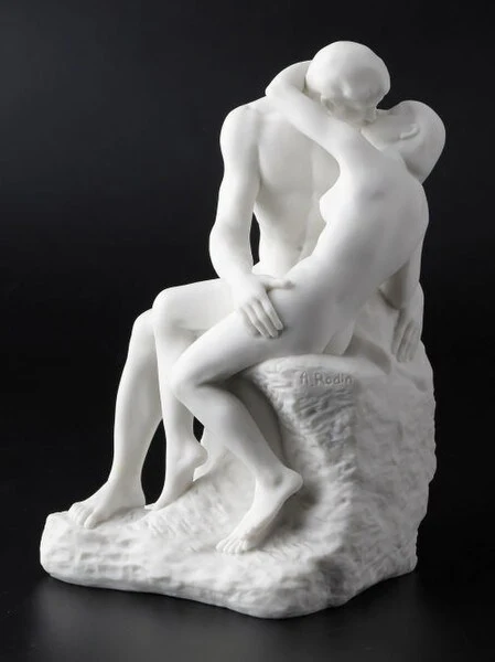 The Kiss by Rodin Sculpture - Image 2