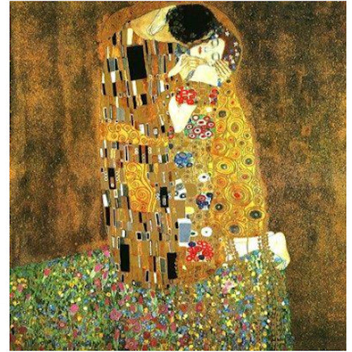 The Kiss By Gustav Klimt Statue Inspired by Painting - Image 2