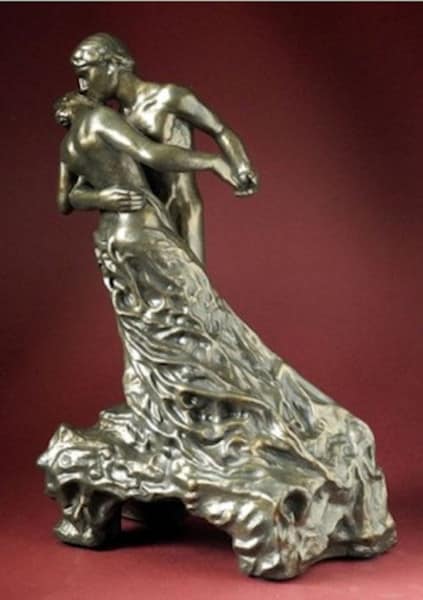 The Waltz by Camile Claudel Sculpture Large