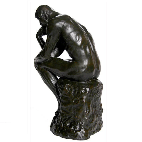 Thinker Statue Large by Rodin Replica - Image 3