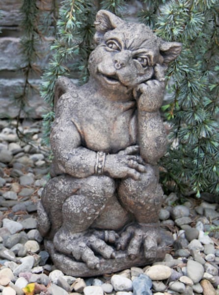 Thinking Gargoyle Statue