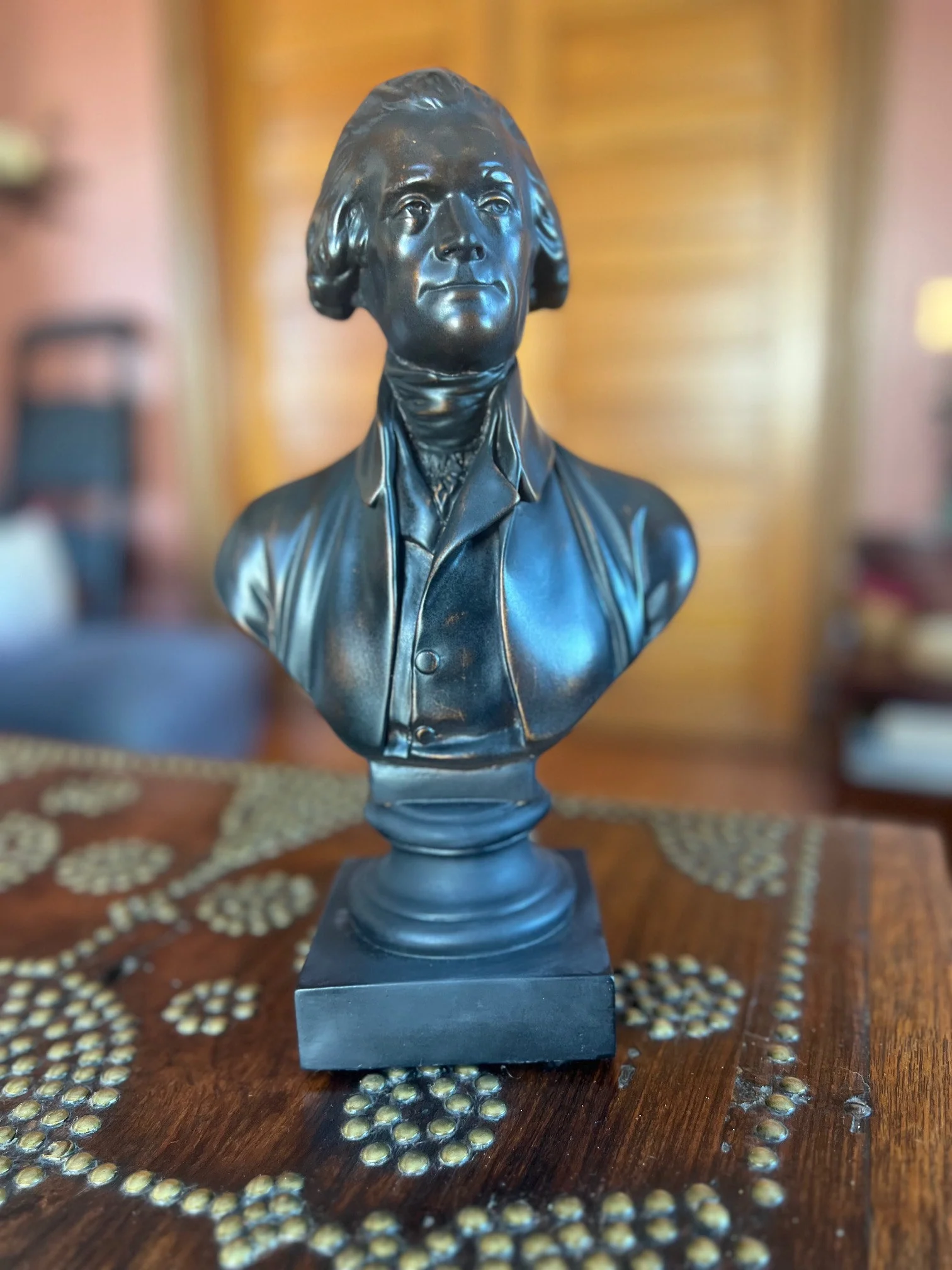 Thomas Jefferson Bust 12" High Sculpture - Image 4