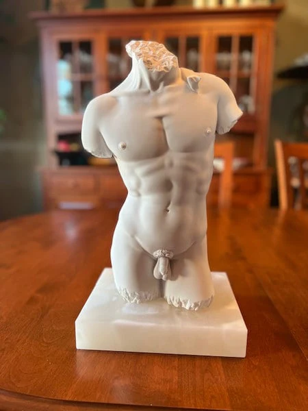 Torso of David by Michelangelo Sculpture
