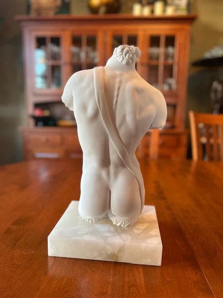 Torso of David by Michelangelo Sculpture - Image 4