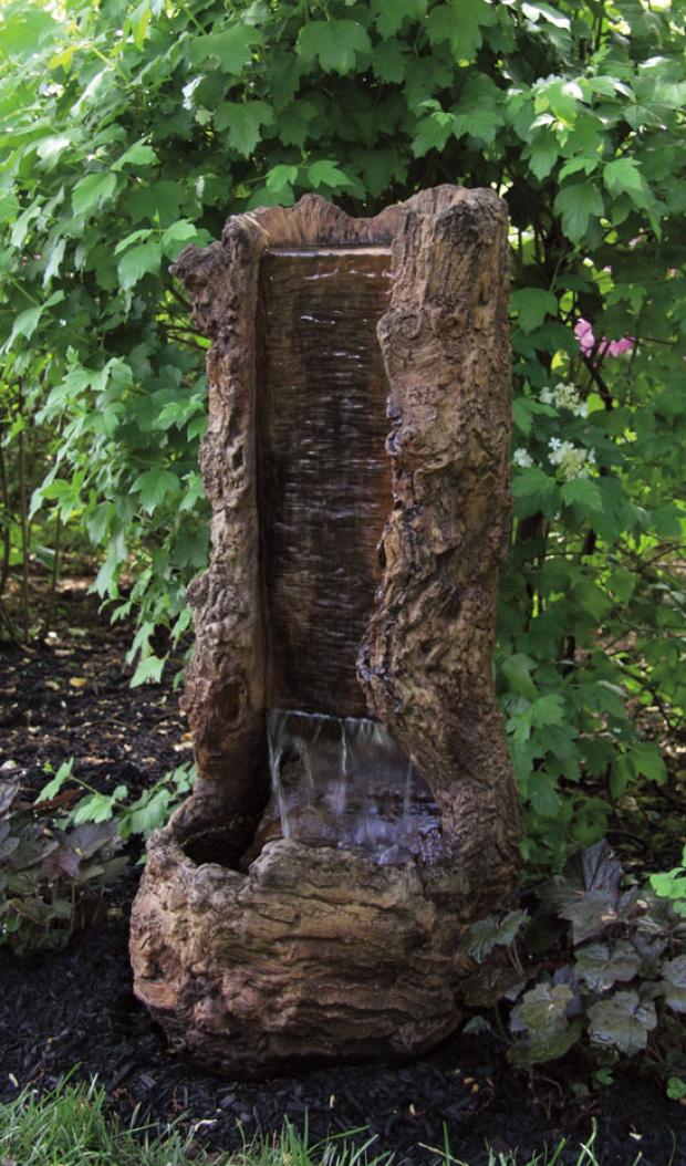 Treefall Garden Fountain with Light 40" Tall - Image 3