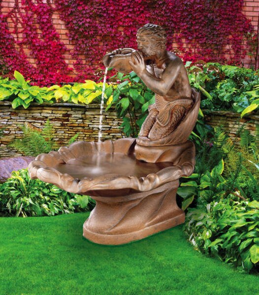 Triton Poseidon The Greek God Fountain