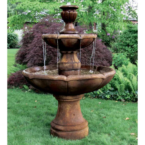 Two Tier Charlotte Garden Fountain - Image 2