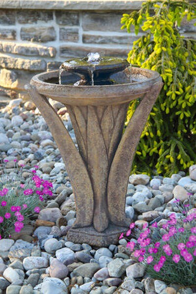 Two Tier Meadow Glow Fountain