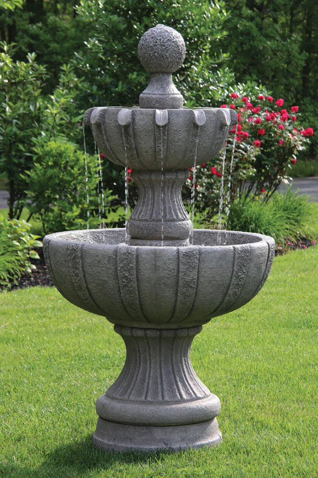 Two Tier Torino Fountain Grand Scale and Style 65.25" High