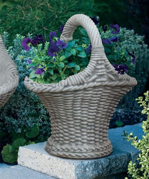 Victorian Basket Garden Planter Small