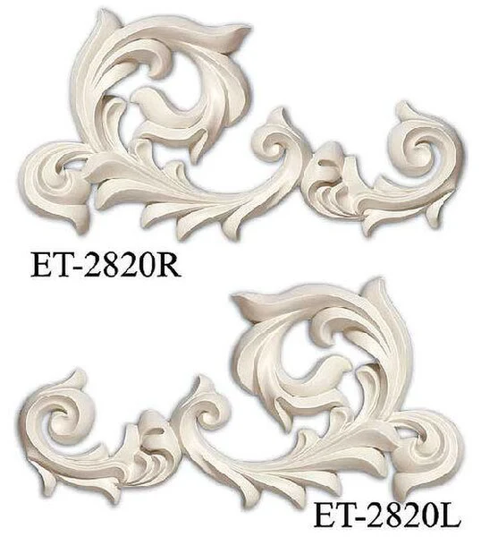 Wall Decor Scroll Work 2 Pcs.