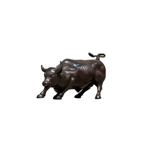 Wall Street Bull Bronze Statue