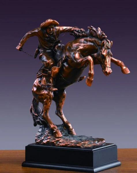 Western Cowboy - 11" High Sculpture