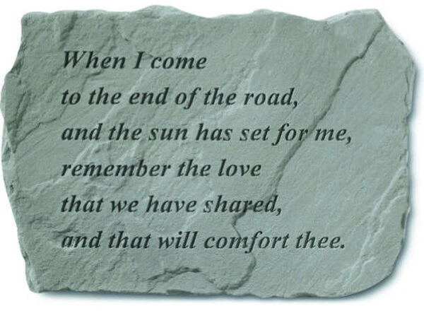 When I Come To The End Of The Road....