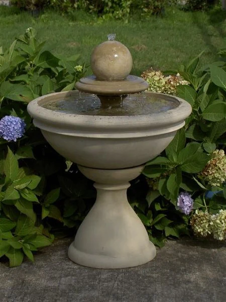 Winston Fountain W/ Tier & Sphere Medium