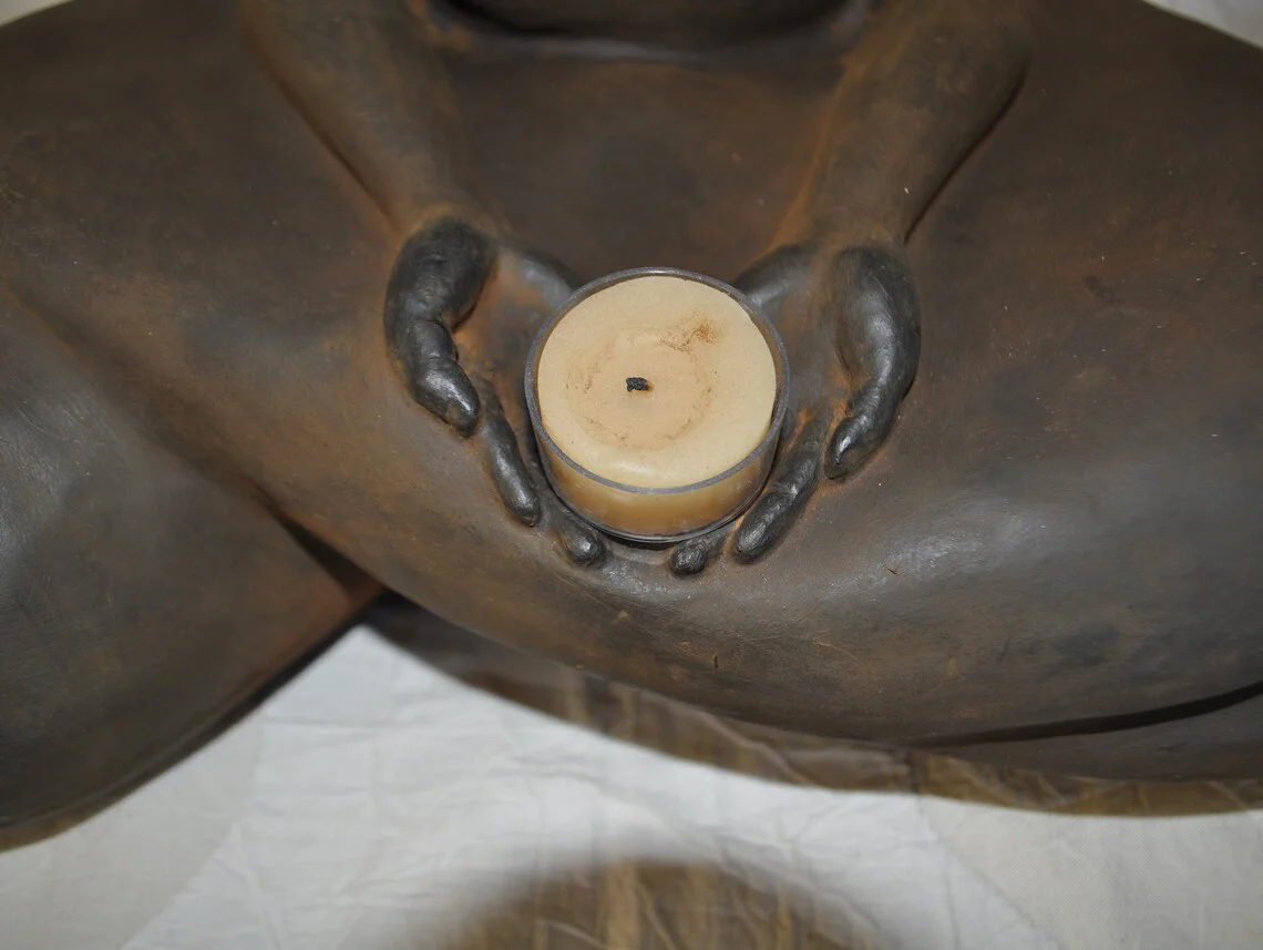 Woman with Open Hands by Sigrid Herr Sculpture - Image 8