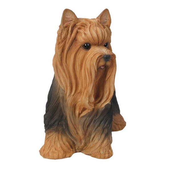 Yorkie Dog Large Statue Realistic - Image 3